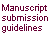 Manuscript submission guidelines